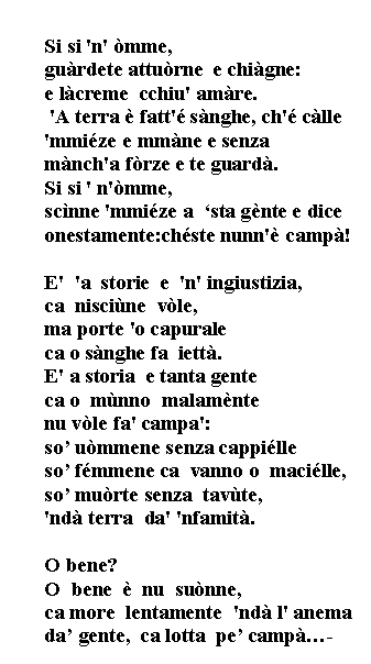 Casella di testo:       Si si 'n' mme,